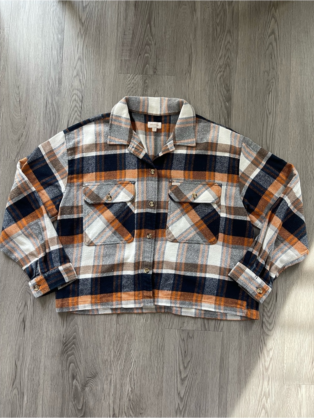 Brixton women’s Bowery plaid flannel